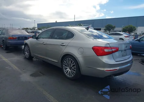 2015 Kia Cadenza Premium из США, поврежденный, VIN KNALN4D77F5170801